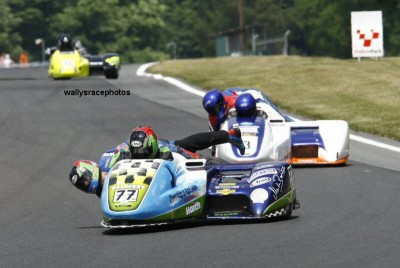 Reeves, Cluze lead Barry James, Carl Morgan, and Allan Schofield, Steve Thomas.jpg