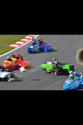 Not the best way to be facing on Paddock Hill lol....
